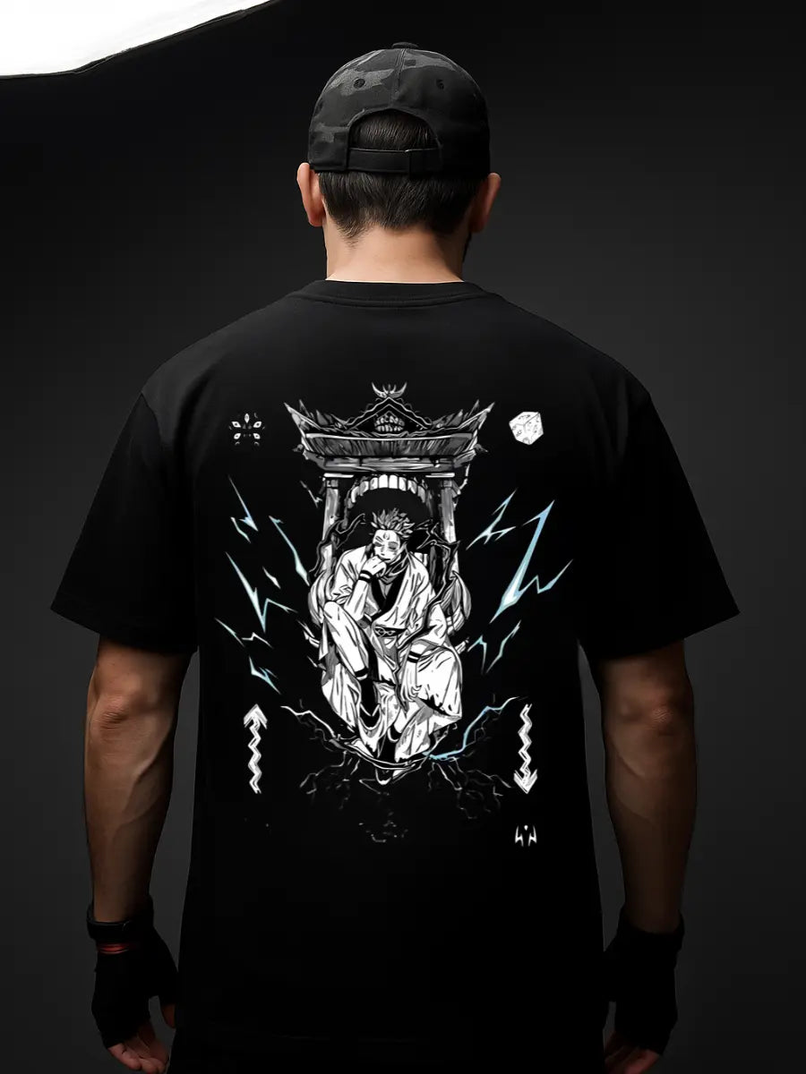 SUKUNA TSHIRT - OVERSIZED TEE