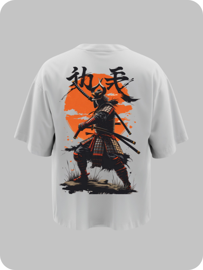 SHINRA - OVERSIZED TEE / 240GSM KUROJI
