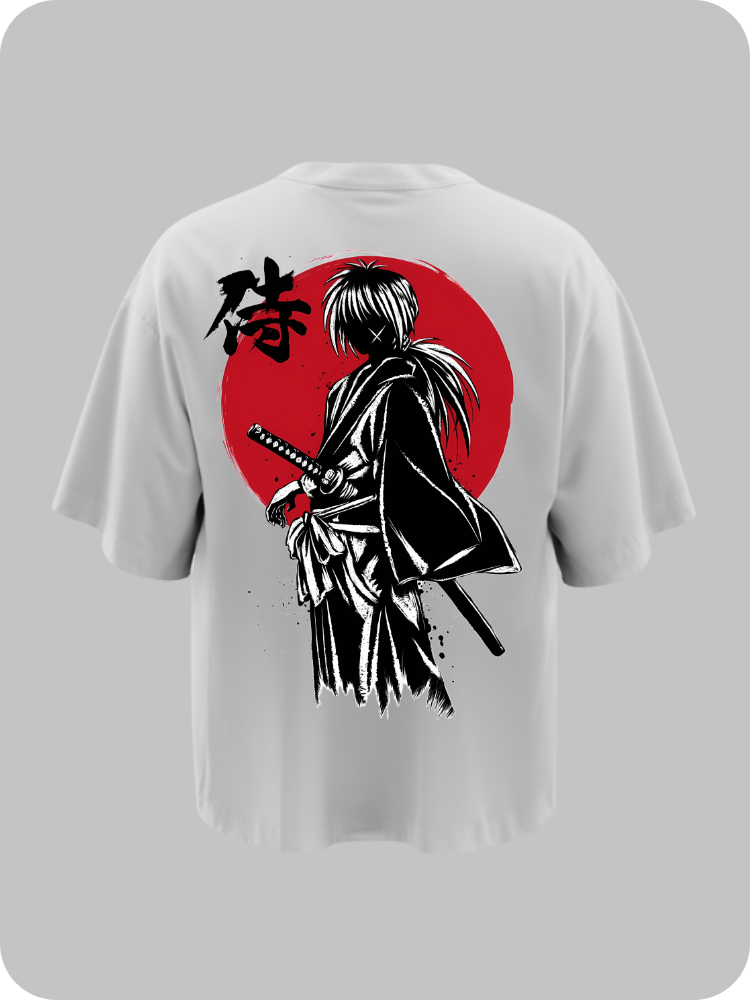 KURENAI - OVERSIZED TEE / 240GSM KUROJI