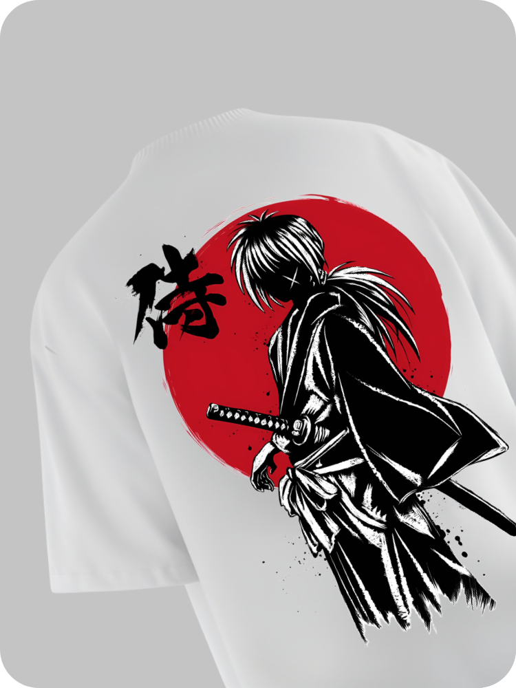 KURENAI - OVERSIZED TEE / 240GSM KUROJI