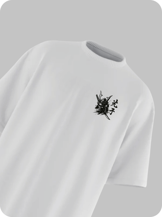SHINRA - OVERSIZED TEE / 240GSM KUROJI