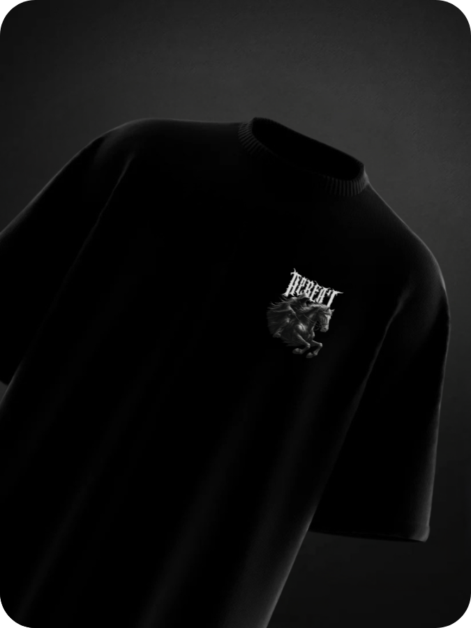 RIDER - OVERSIZED TEE / 240GSM KUROJI
