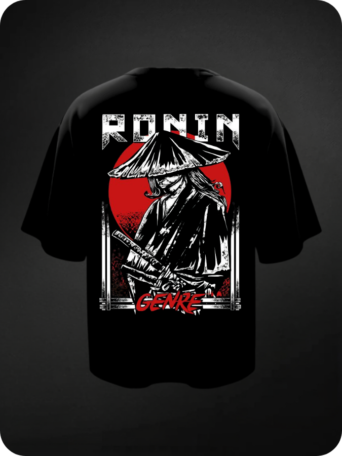 RONIN - OVERSIZED TEE / 240GSM KUROJI