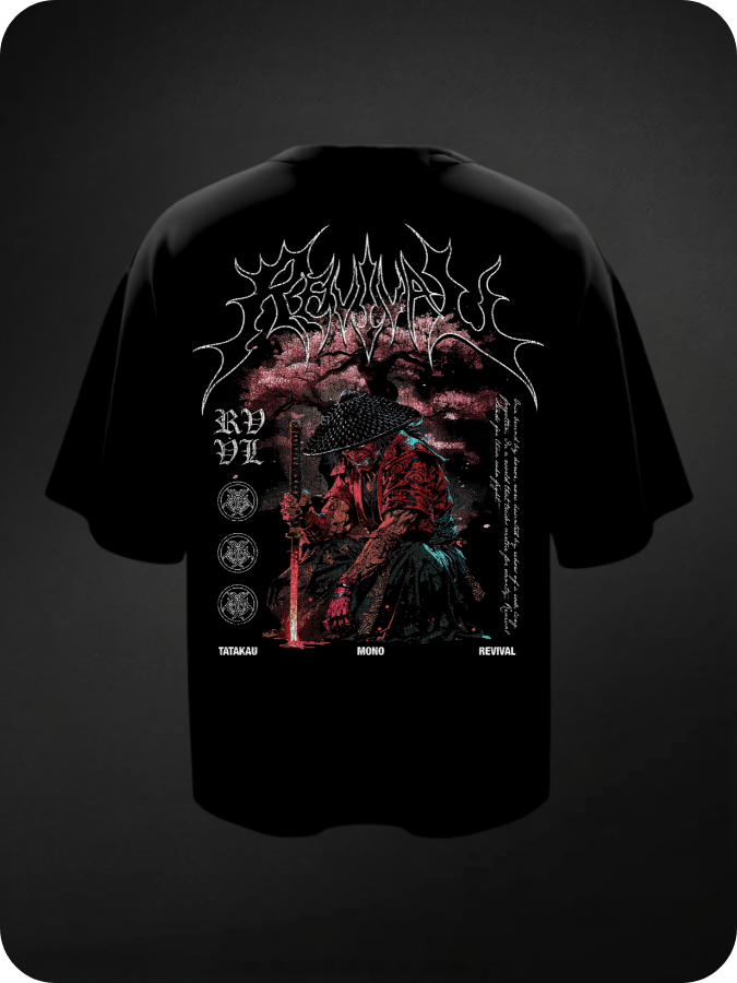 BUSIN - OVERSIZED TEE KUROJI