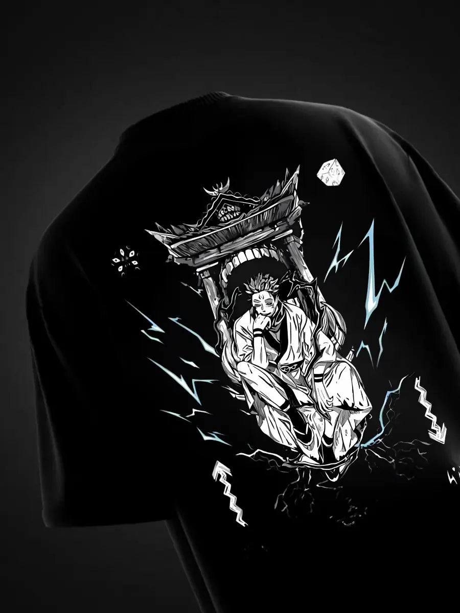 SUKUNA TSHIRT - OVERSIZED TEE