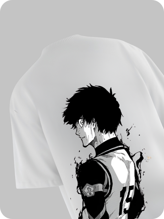 BLUELOCK V1 - OVERSIZED TEE / 240GSM TERRY KUROJI