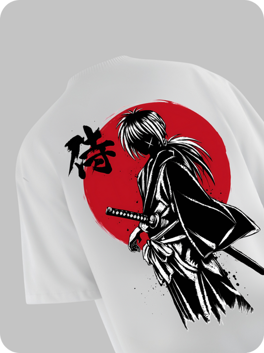 KURENAI - OVERSIZED TEE / 240GSM KUROJI