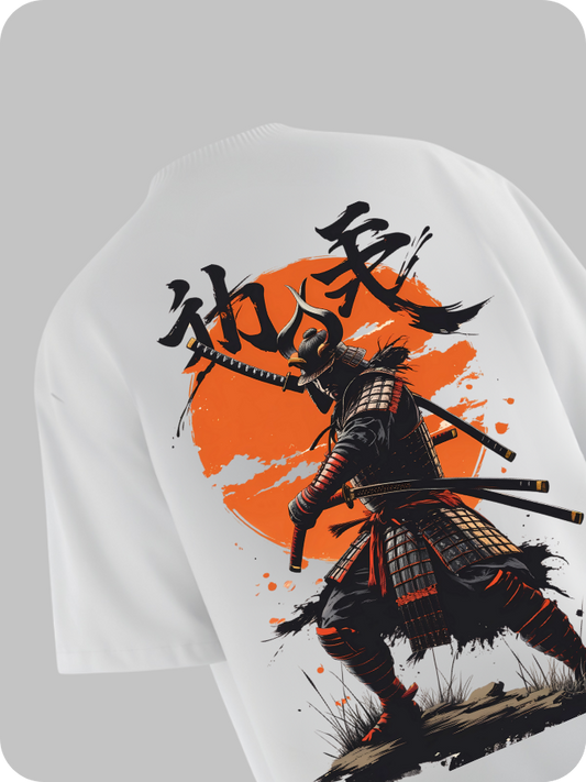 SHINRA - OVERSIZED TEE / 240GSM KUROJI