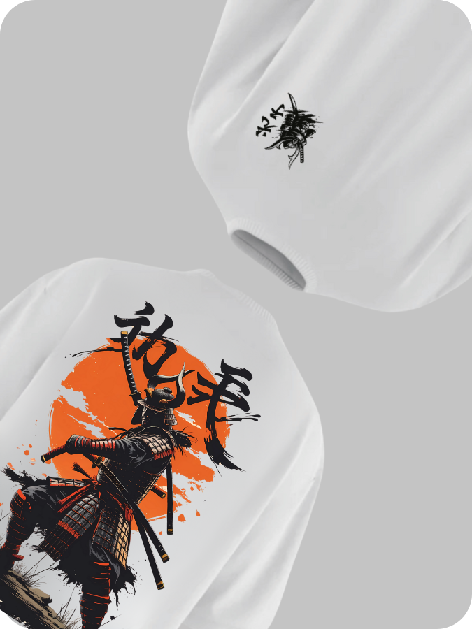 SHINRA - OVERSIZED TEE / 240GSM KUROJI