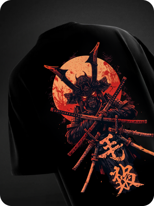 ZYROX - OVERSIZED TEE / 240GSM KUROJI
