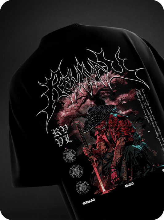 BUSIN - OVERSIZED TEE KUROJI