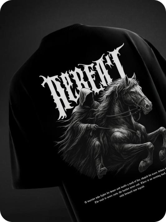 RIDER - OVERSIZED TEE / 240GSM KUROJI