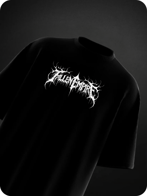 FALLEN EMPIRE - OVERSIZED TEE KUROJI