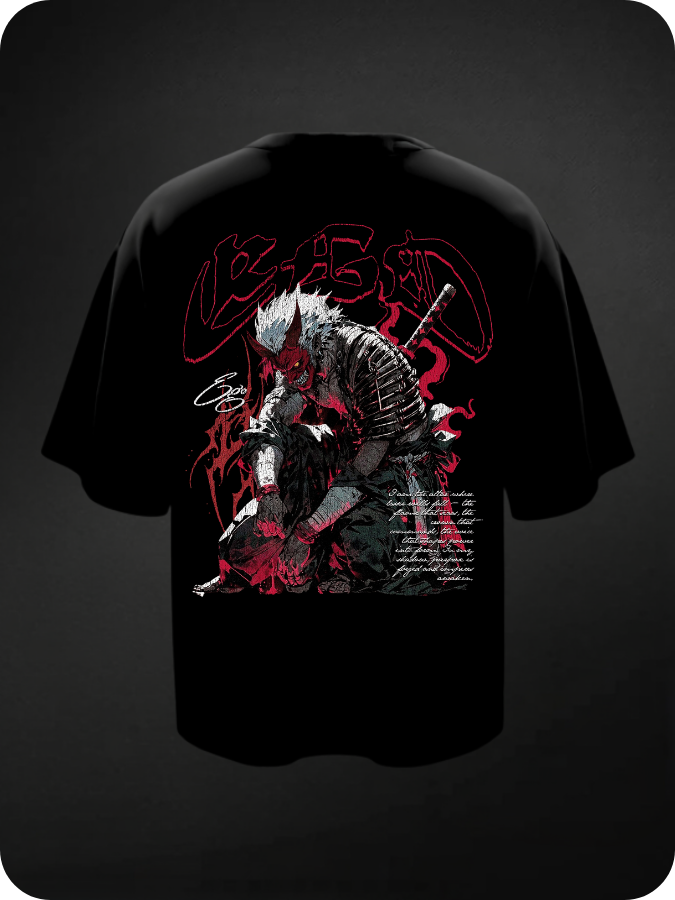OGIRA - OVERSIZED TEE KUROJI