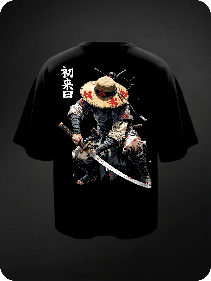 FUSIN - OVERSIZED TEE / 240GSM KUROJI