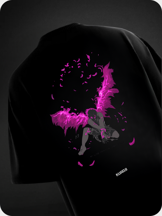 Oblivion Wing Oversize Tee (260 GSM) (Copy) KUROJI