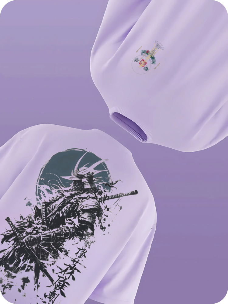LYZON - OVERSIZED TEE / 240GSM KUROJI