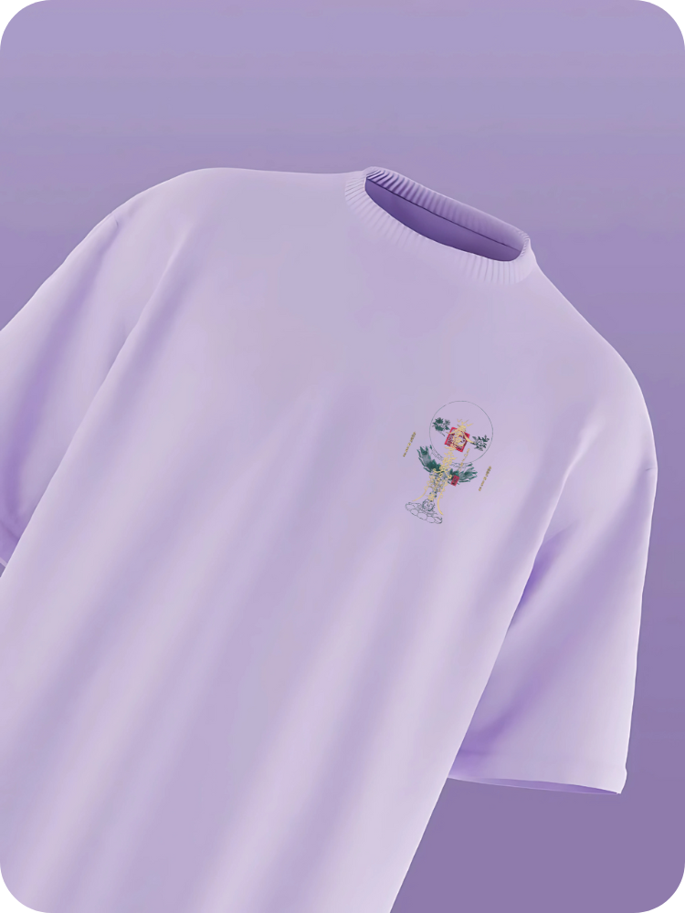 LYZON - OVERSIZED TEE / 240GSM KUROJI
