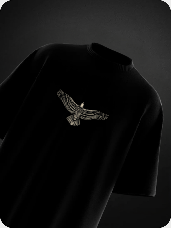 Guardian Wings Oversize TEE 260 GSM KUROJI